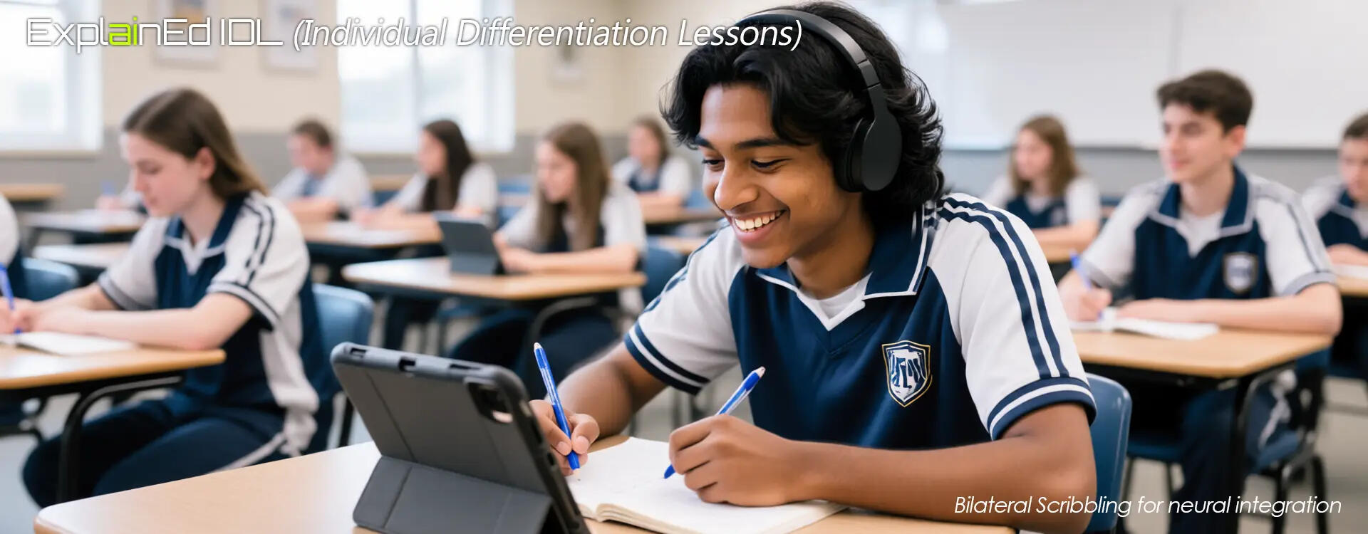 ExplainED on-demand, interactive classroom lessons from eLearningLabs | IDL AI-powered Individual Differentiation Lessons